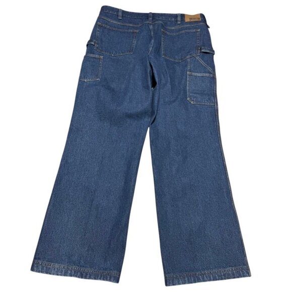 Duluth Trading Co Carpenter Jeans Blue Size 42 x 32 - Picture 2 of 8
